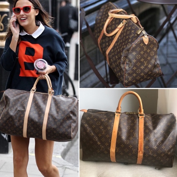 louis vuitton keepall celebrities
